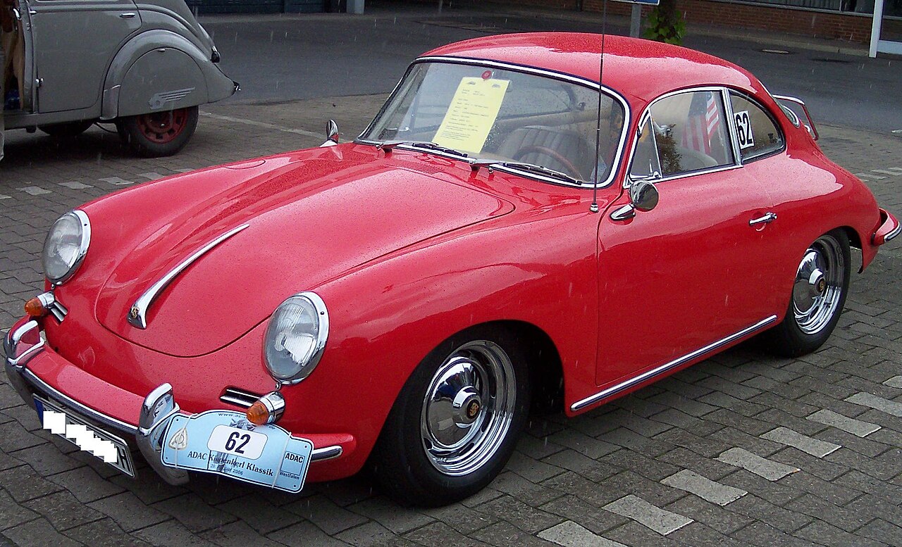 356 B T6 1600 Super coupe, red