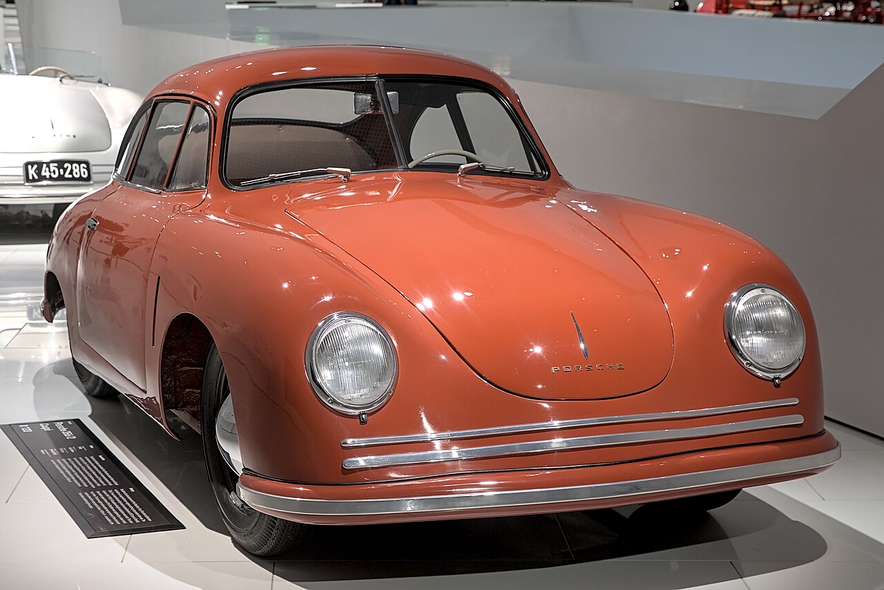 Porsche 356 fixed-roof coupe museum photo